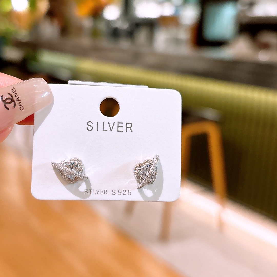 Low Allergy Silver Earrings Girly Party Gold