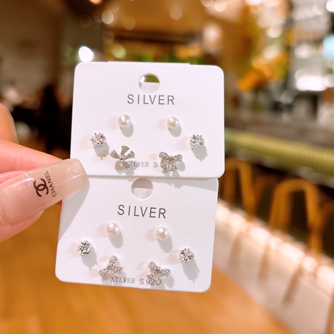 High Polish Silver Earrings Minimalist Travel Gold