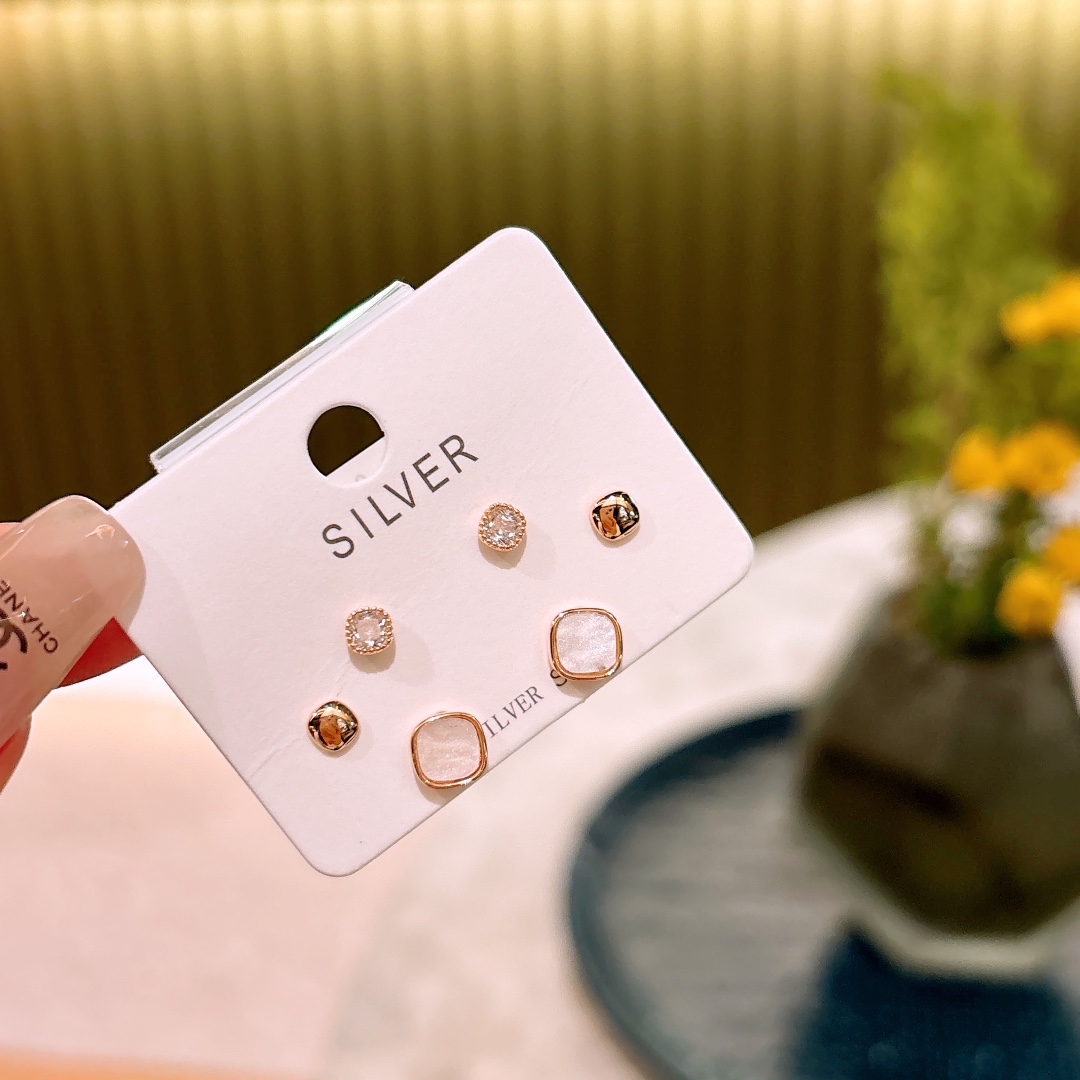 Fine Silver Earrings Delicate Everyday Wear Gold