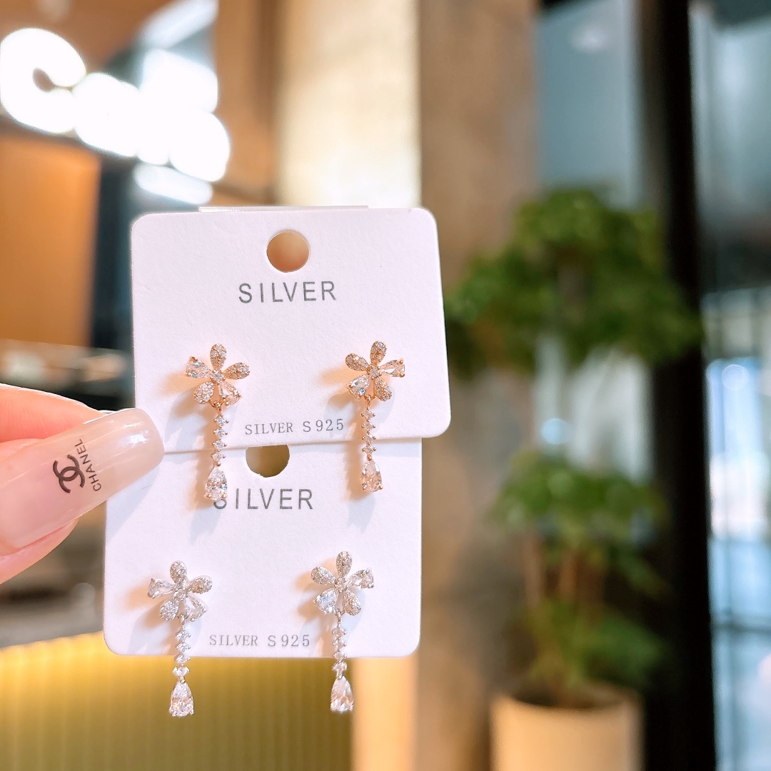 925 Silber Ohrringe Niedlich Muttergeburtstag Silber