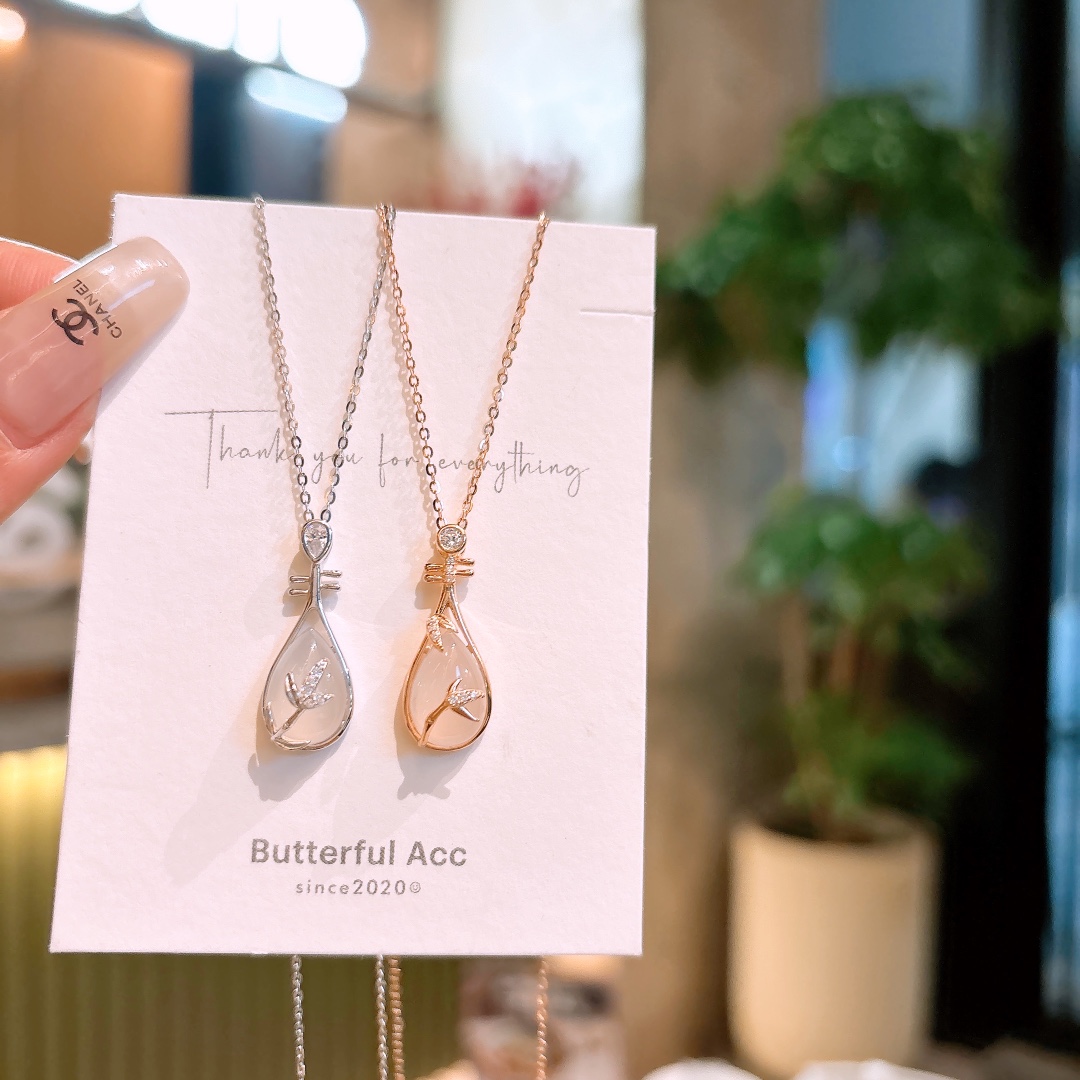 Nickel Free Silver Necklace Unique Confession Gold