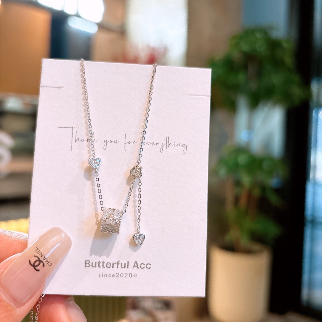 Nickel Free Silver Necklace Forest Birthday Silver