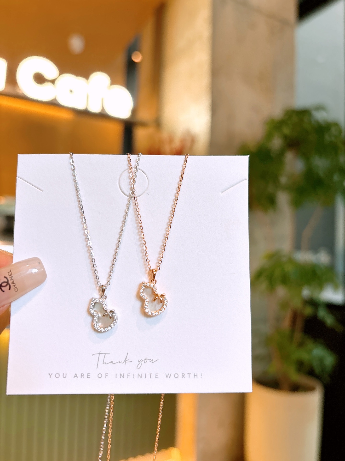 Hypoallergenic Silver Necklace Fashion Housewarming Gold