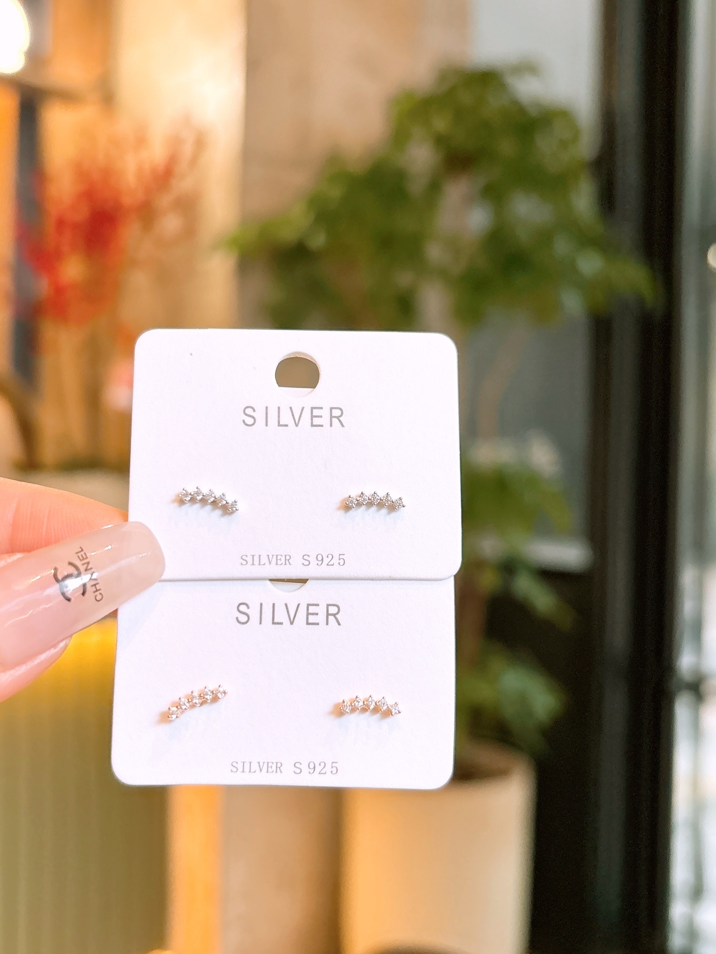 Hypoallergenic Silver Earrings Elegant Mother's Day Gold