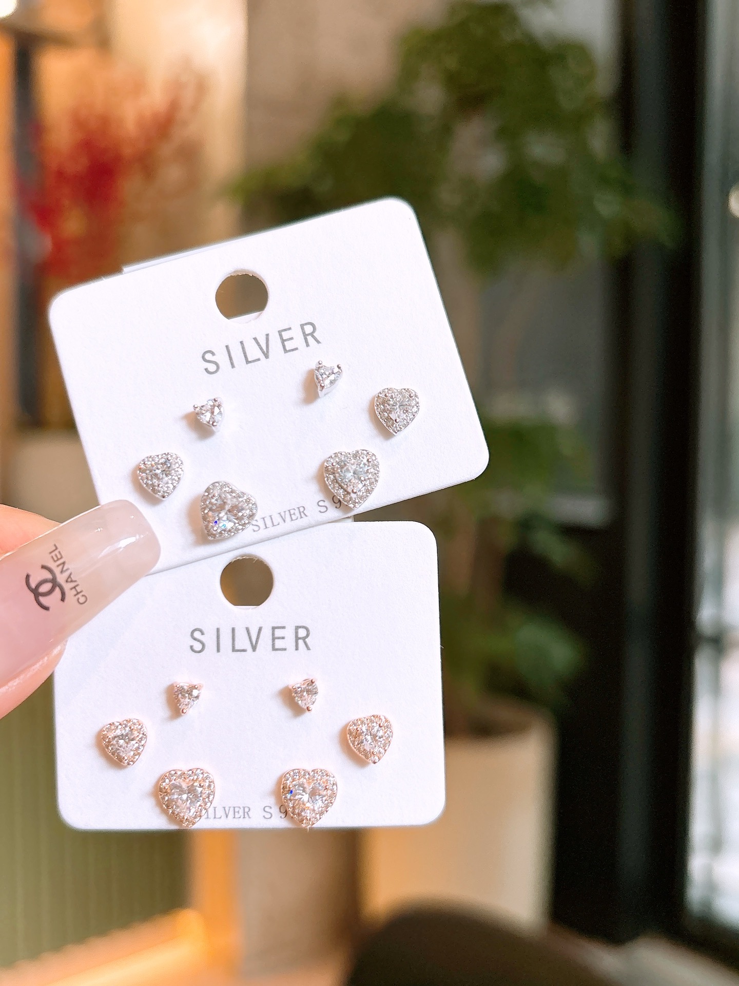 Nickel Free Silver Earrings Forest Proposal Silver