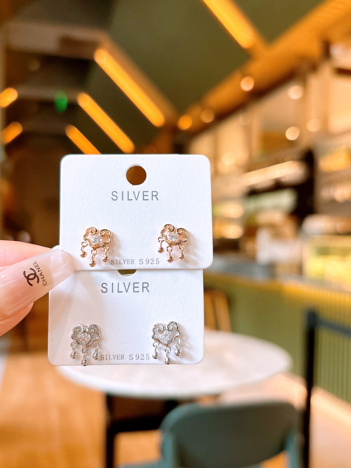 925 Silver Earrings Romantic Father's Day Silver