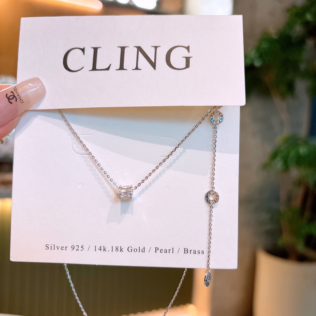 925 Silver Necklace French Teacher's Day Silver