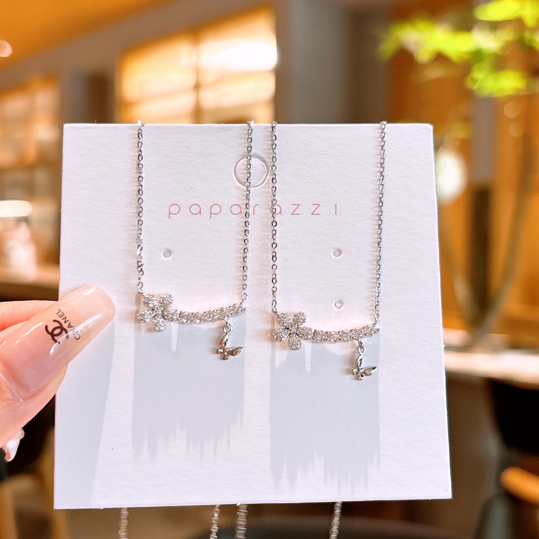 Low Allergy Silver Necklace Chic Birthday Silver