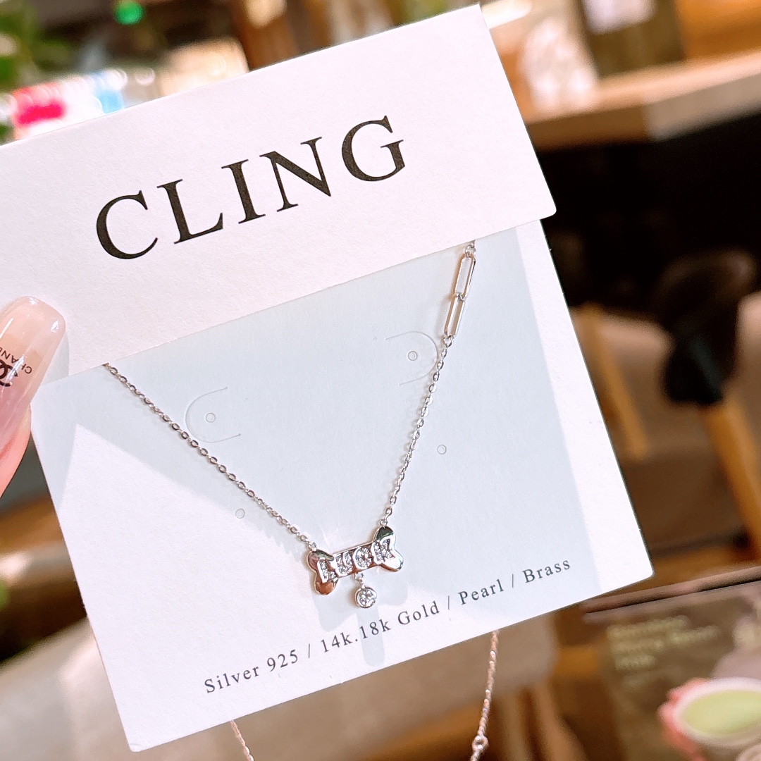 Fine Silver Necklace Premium New Year Silver