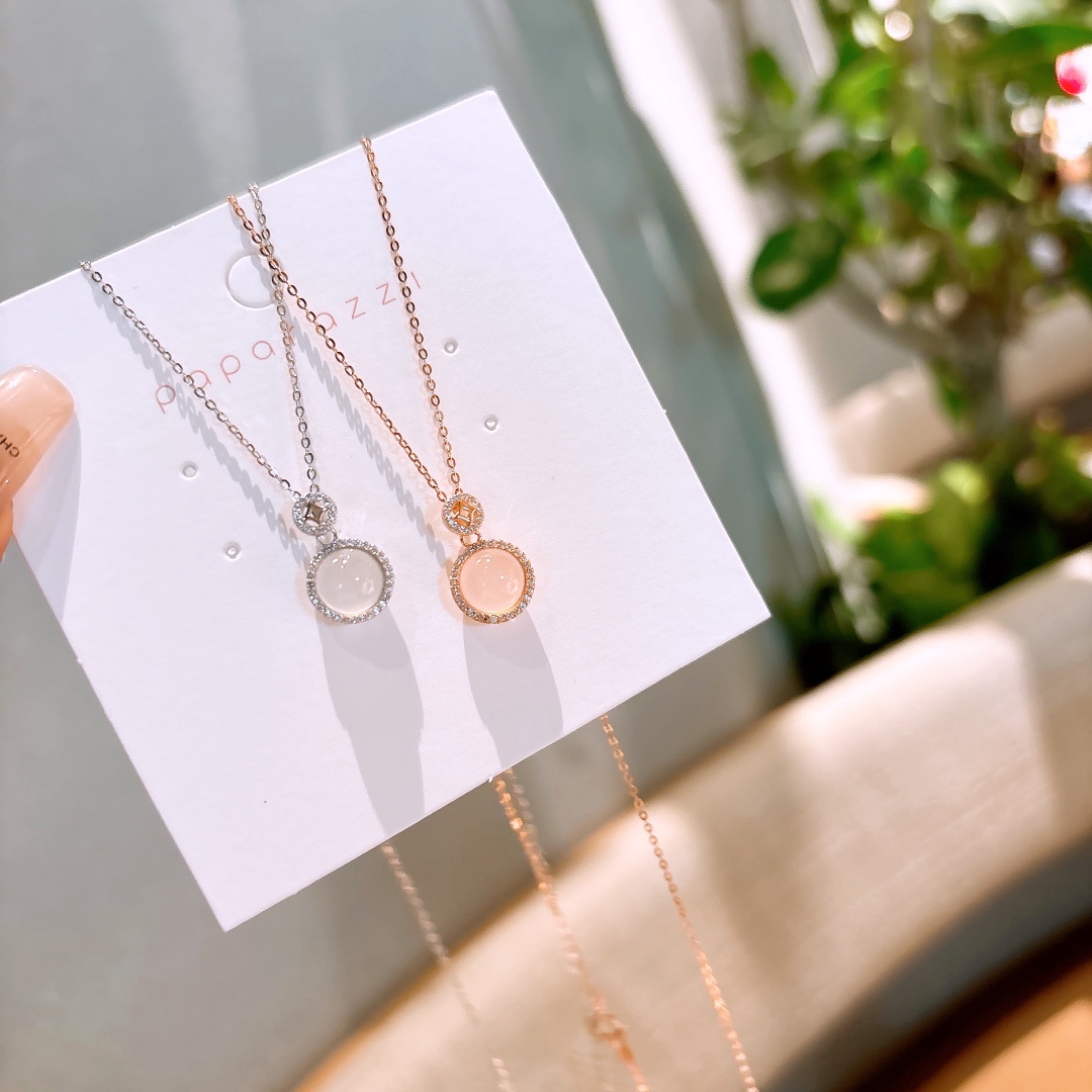 Hypoallergenic Silver Necklace Sweet & Cool Gift for Her Silver