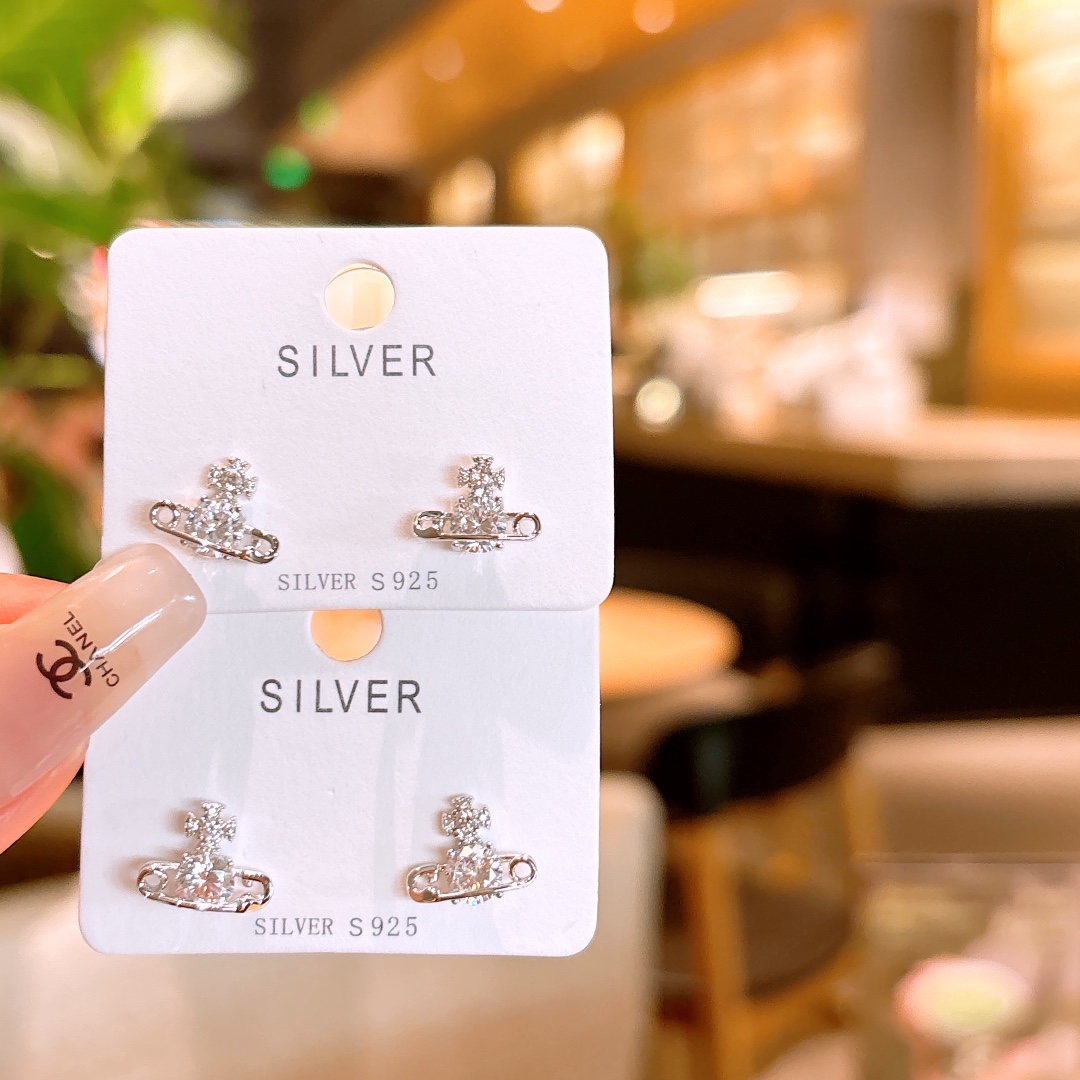 High Polish Silver Earrings Delicate Housewarming Gold