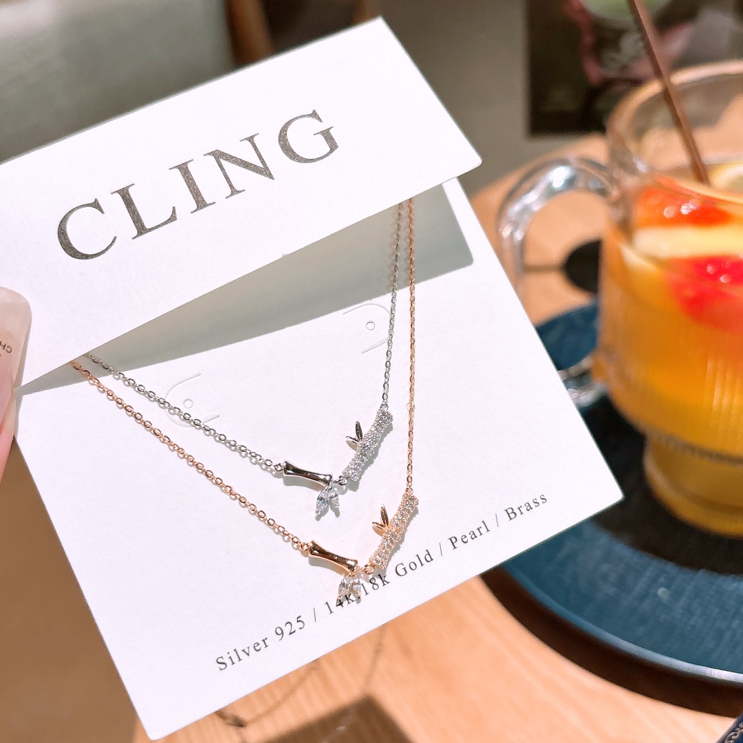 フレッシュ低アレルギー銀ネックレスシルバー バレンタインデー