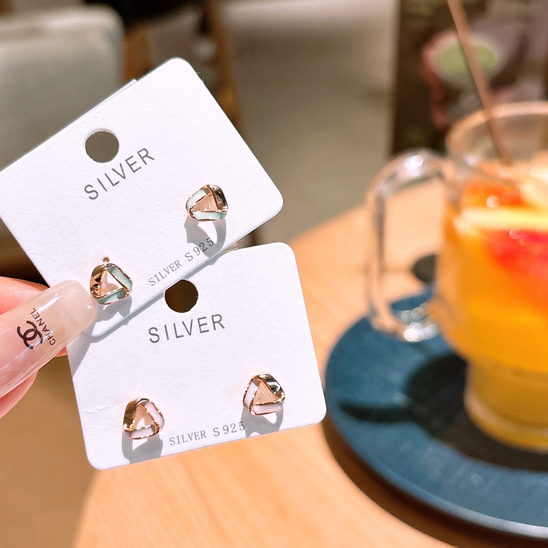 Nickel Free Silver Earrings Lively Mother's Day Gold