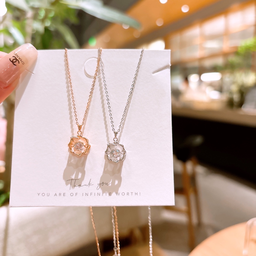 Low Allergy Silver Necklace Premium Workplace Gold