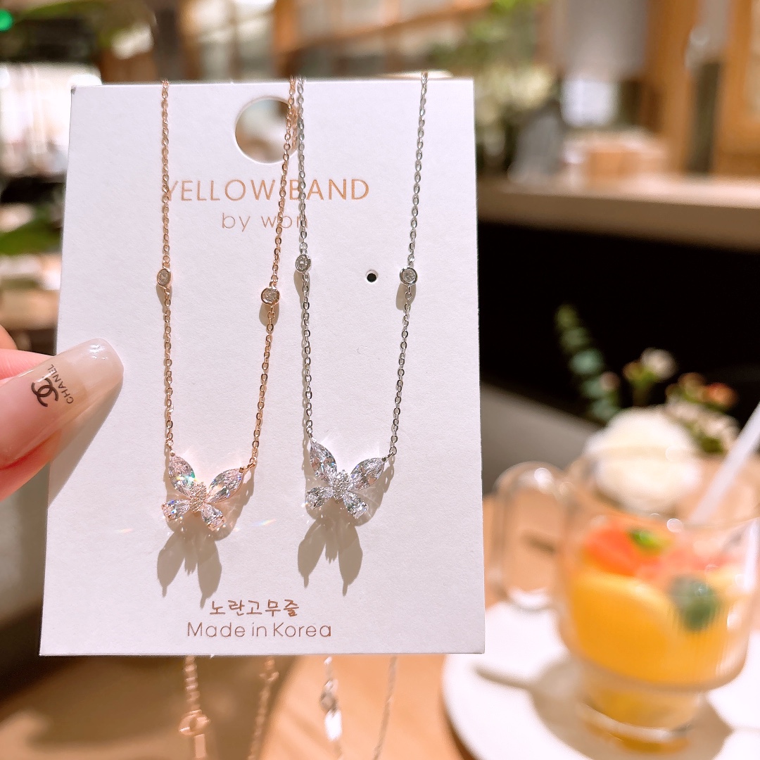 Nickel Free Silver Necklace Vintage Wedding Favor Gold