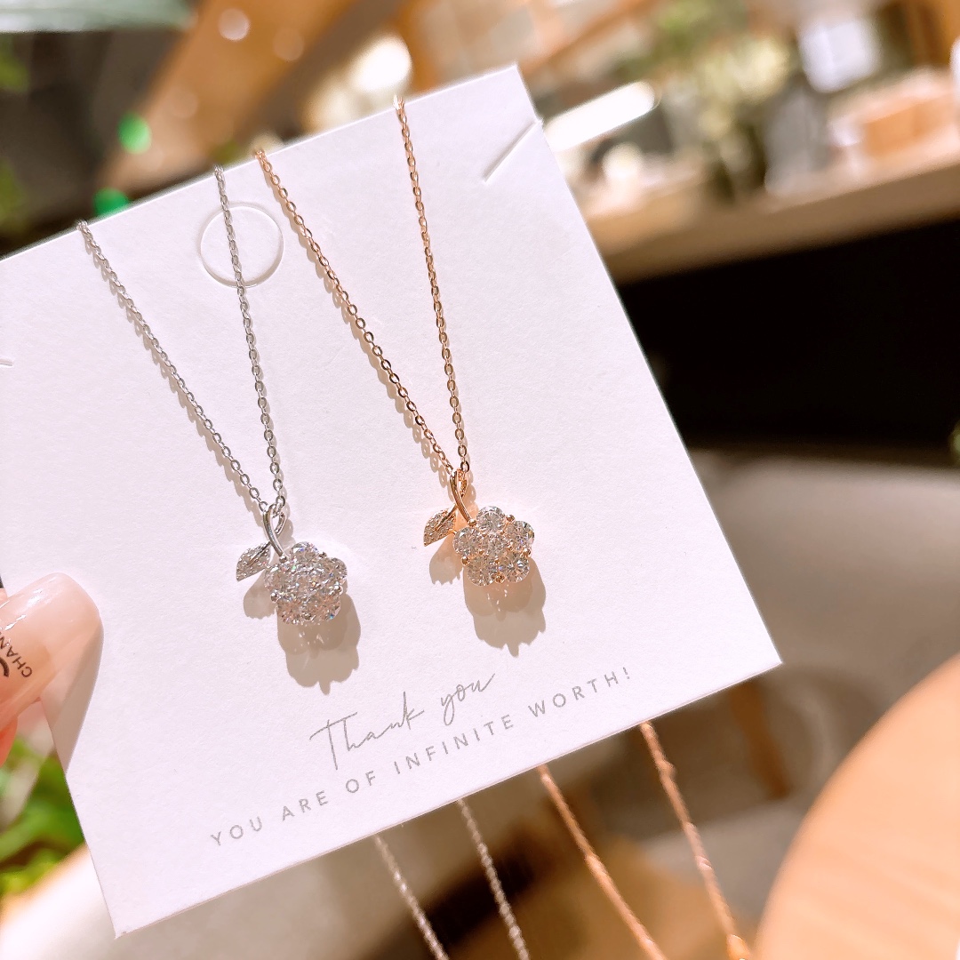 軽やかS925スターリングシルバーネックレスゴールド 父の日