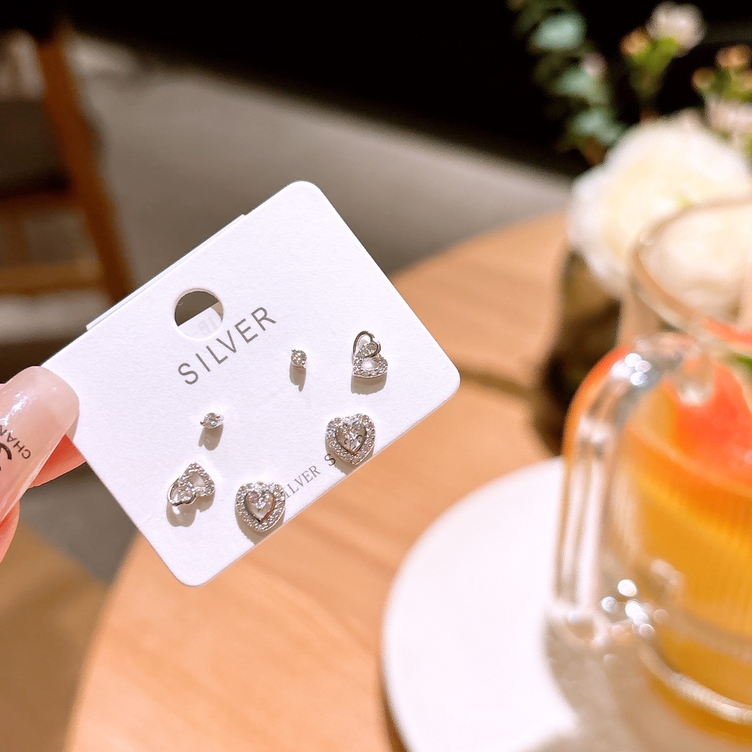 Fine Silver Earrings Lively Everyday Wear Gold