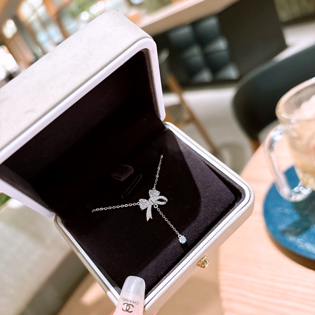 High Polish Silver Necklace Fashion Spring Festival Silver