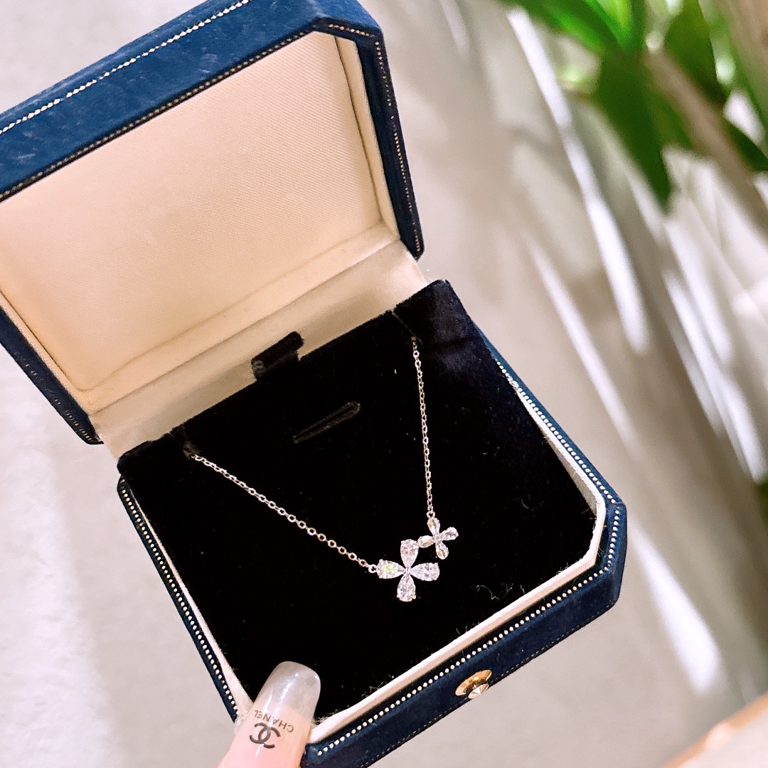 Fine Silver Necklace Delicate Valentine's Day Gold