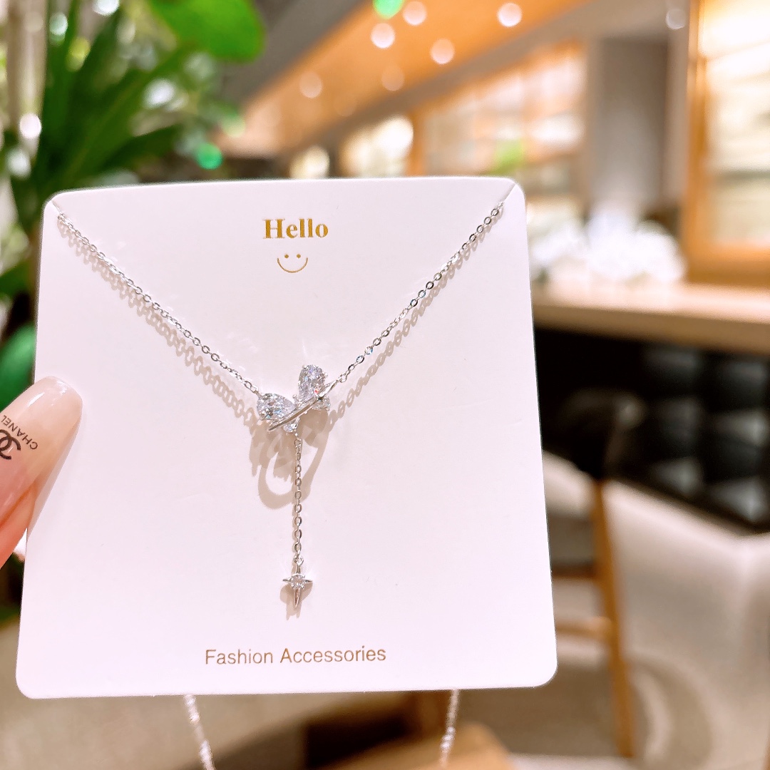 High Polish Silver Necklace Intellectual Wedding Silver