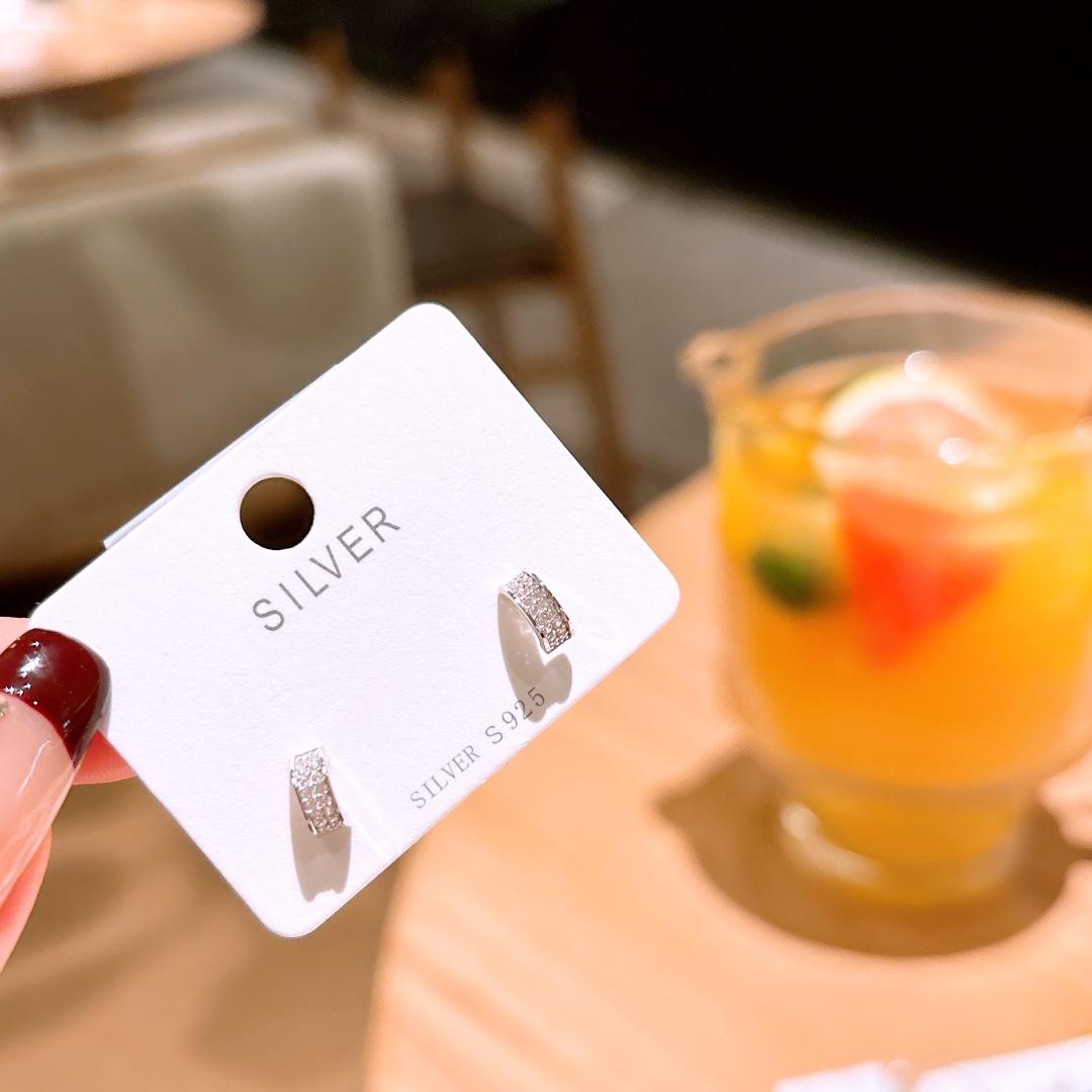 Nickel Free Silver Earrings Elegant Engagement Gold