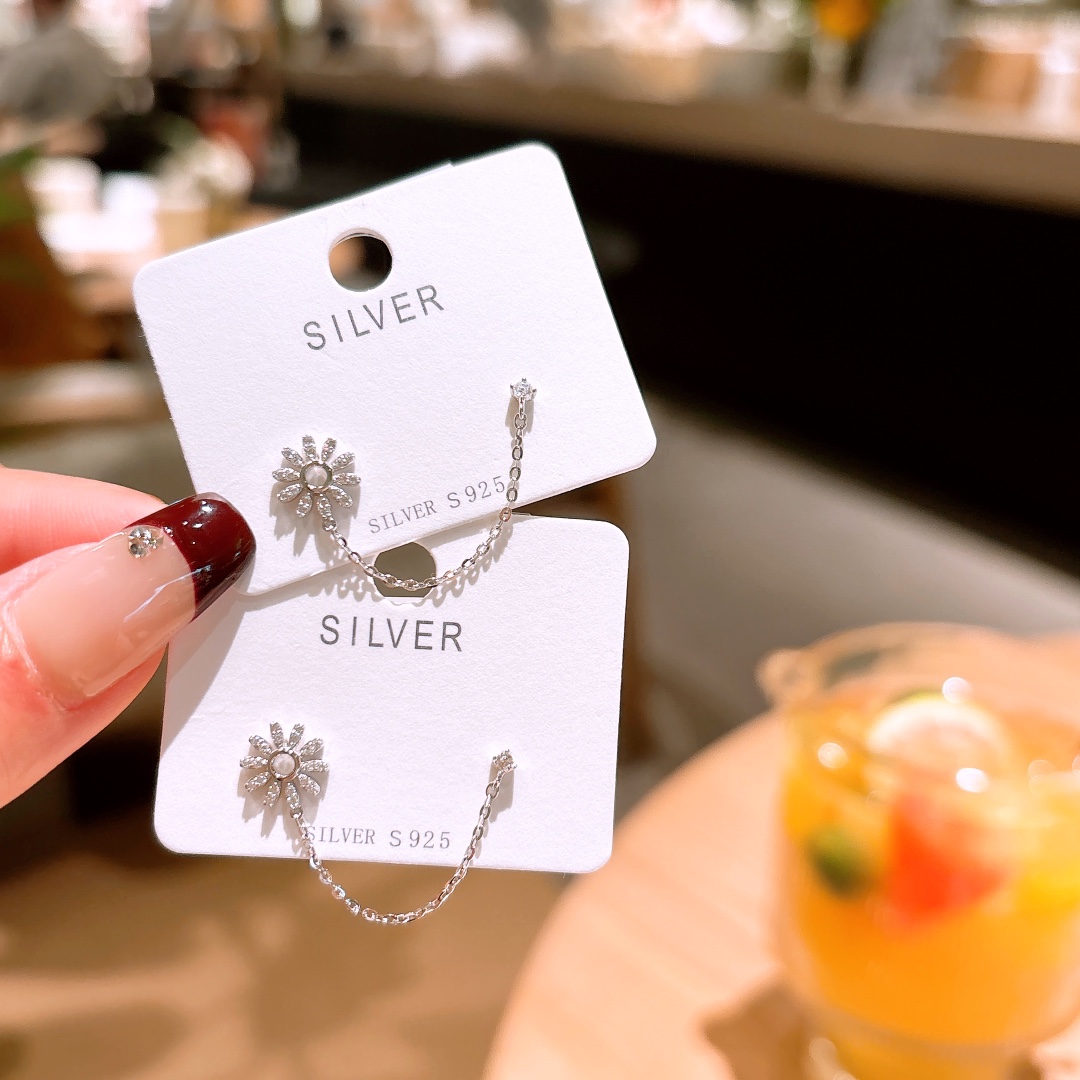 Nickel Free Silver Earrings Precision Graduation Silver