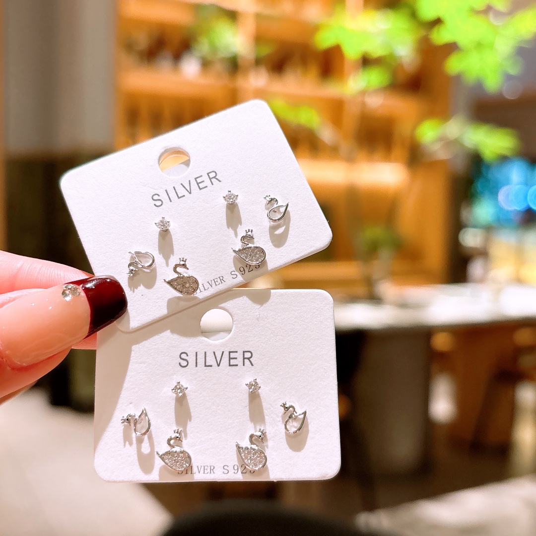 Nickel Free Silver Earrings Gentle Self-love Gold