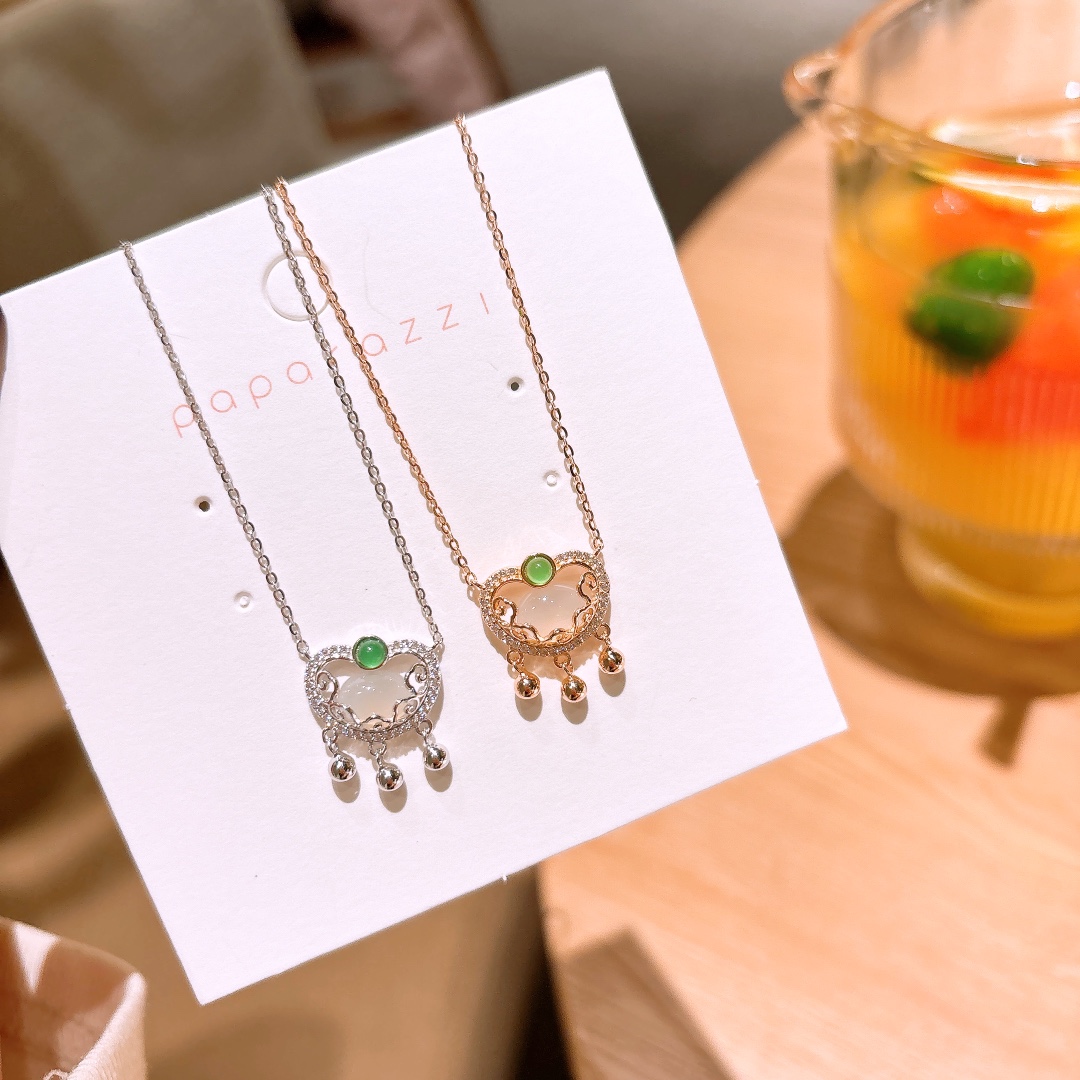 Nickel Free Silver Necklace Soft Housewarming Gold