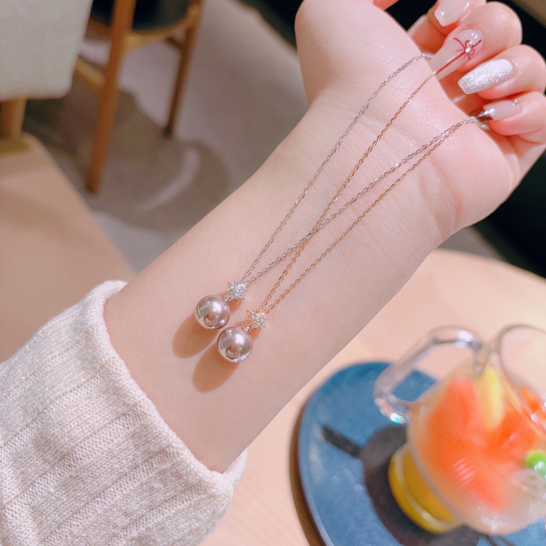 Nickel Free Silver Necklace Delicate Confession Silver