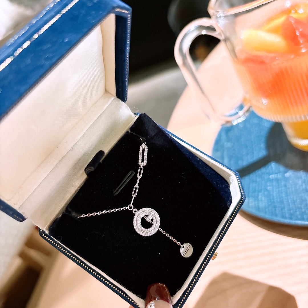 Solid Silver Necklace Unique Annual Party Silver