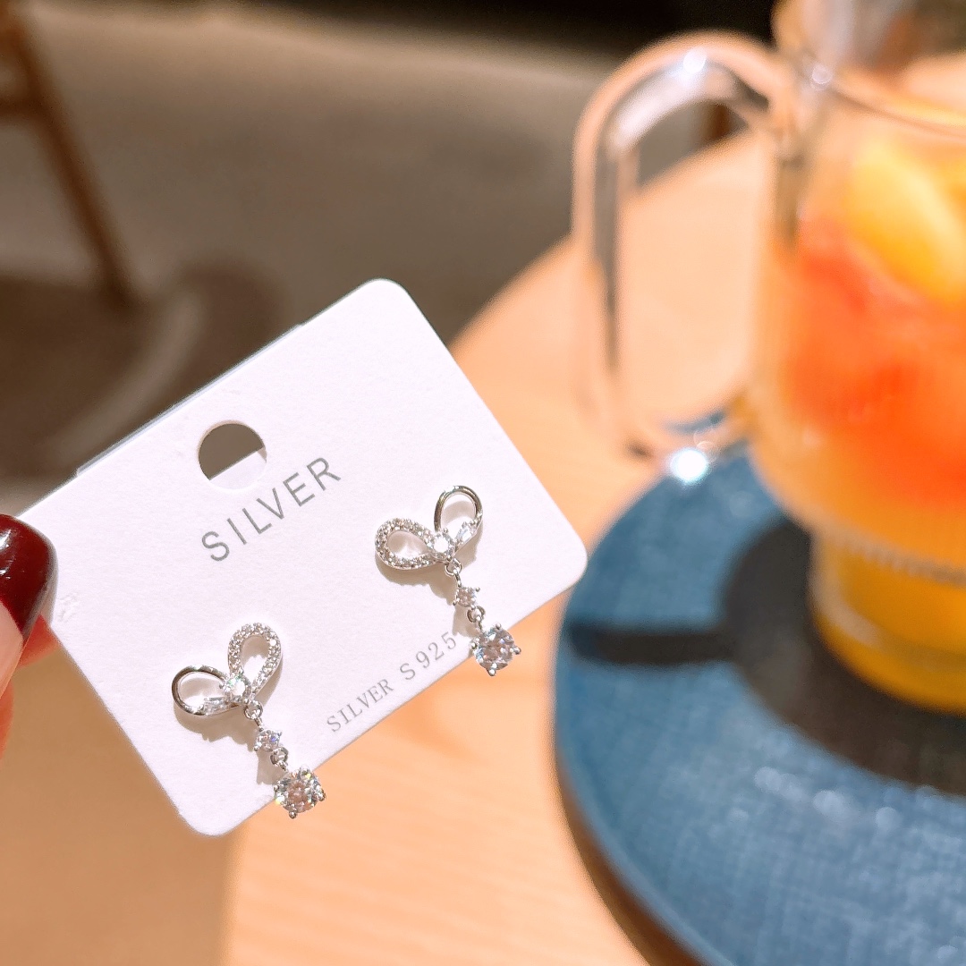 High Polish Silver Earrings Ethereal Birthday Gold