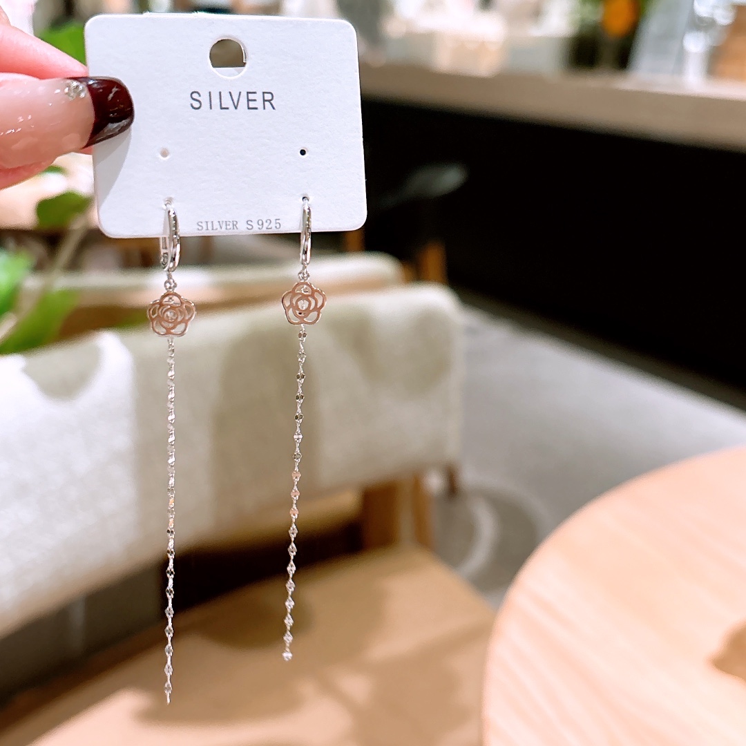 High Polish Silver Ear Cuffs Fashion Father's Day Silver