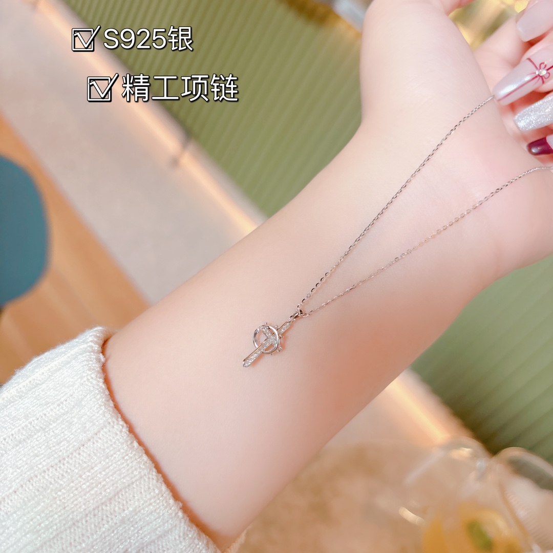 Nickel Free Silver Necklace Pure Self-love Gold