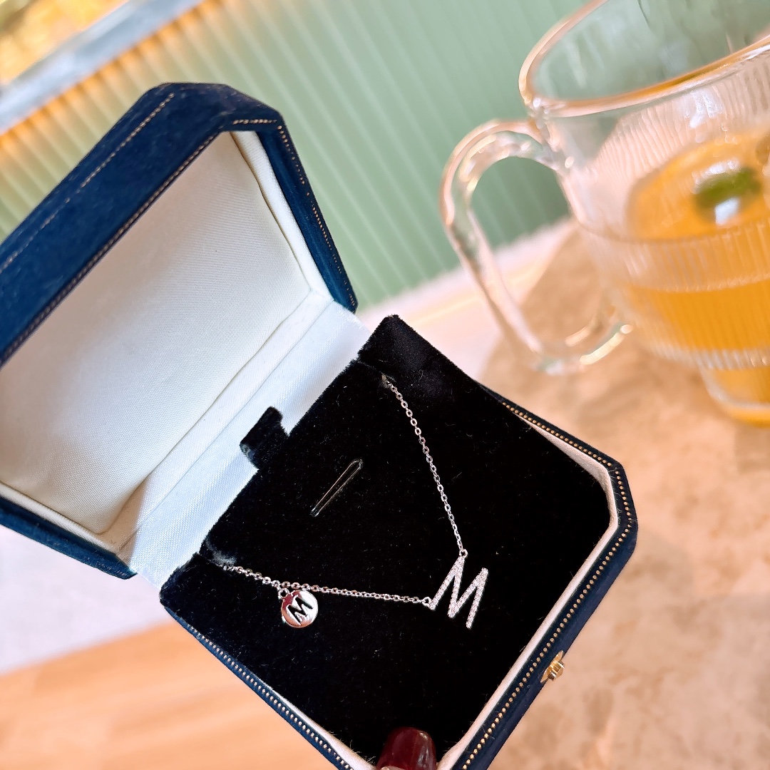 Hypoallergenic Silver Necklace Chic Mother's Birthday Gold