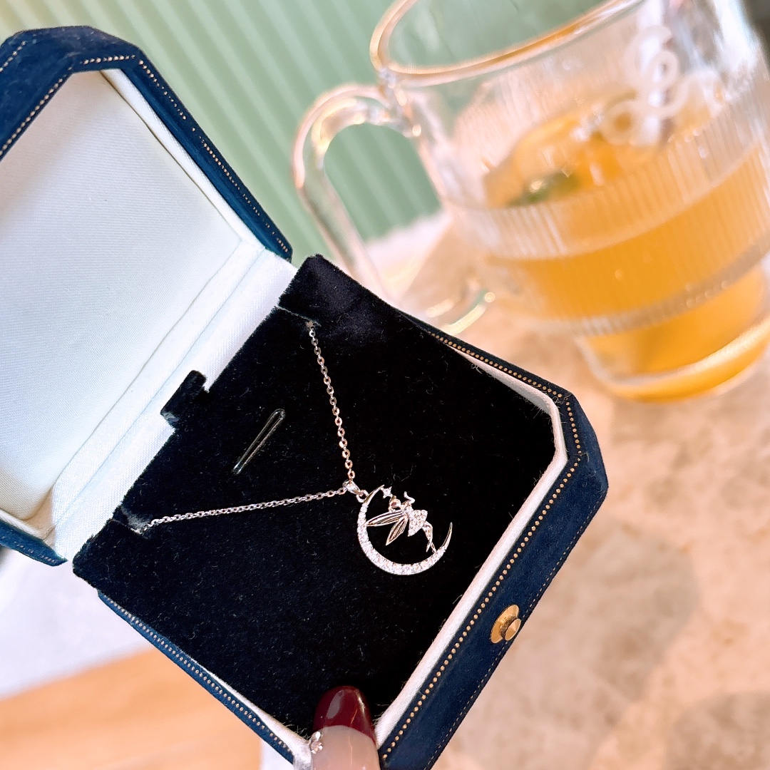 ラグジュアリー高品質シルバーネックレスシルバー 通勤