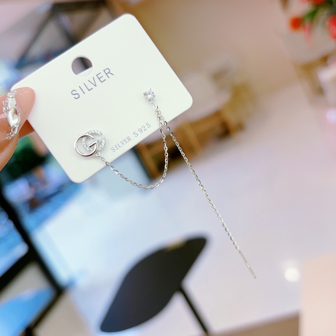 High Polish Silver Earrings Pure Everyday Wear Gold