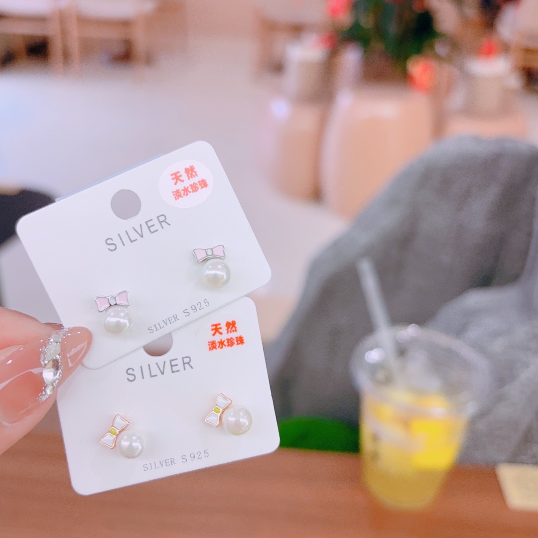 High Polish Silver Earrings Lively Office Silver