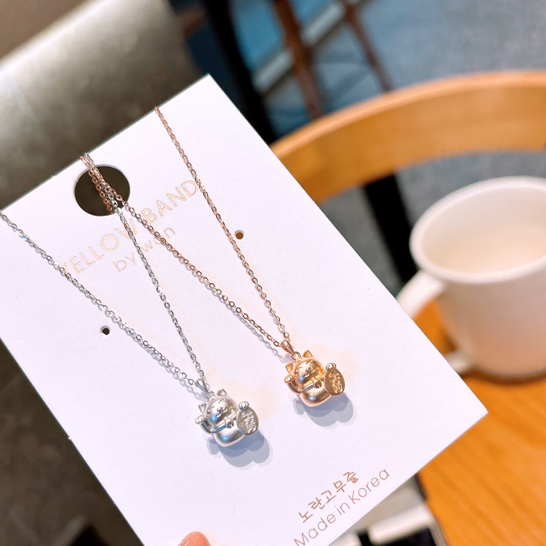 High Polish Silver Necklace Playful Christmas Silver