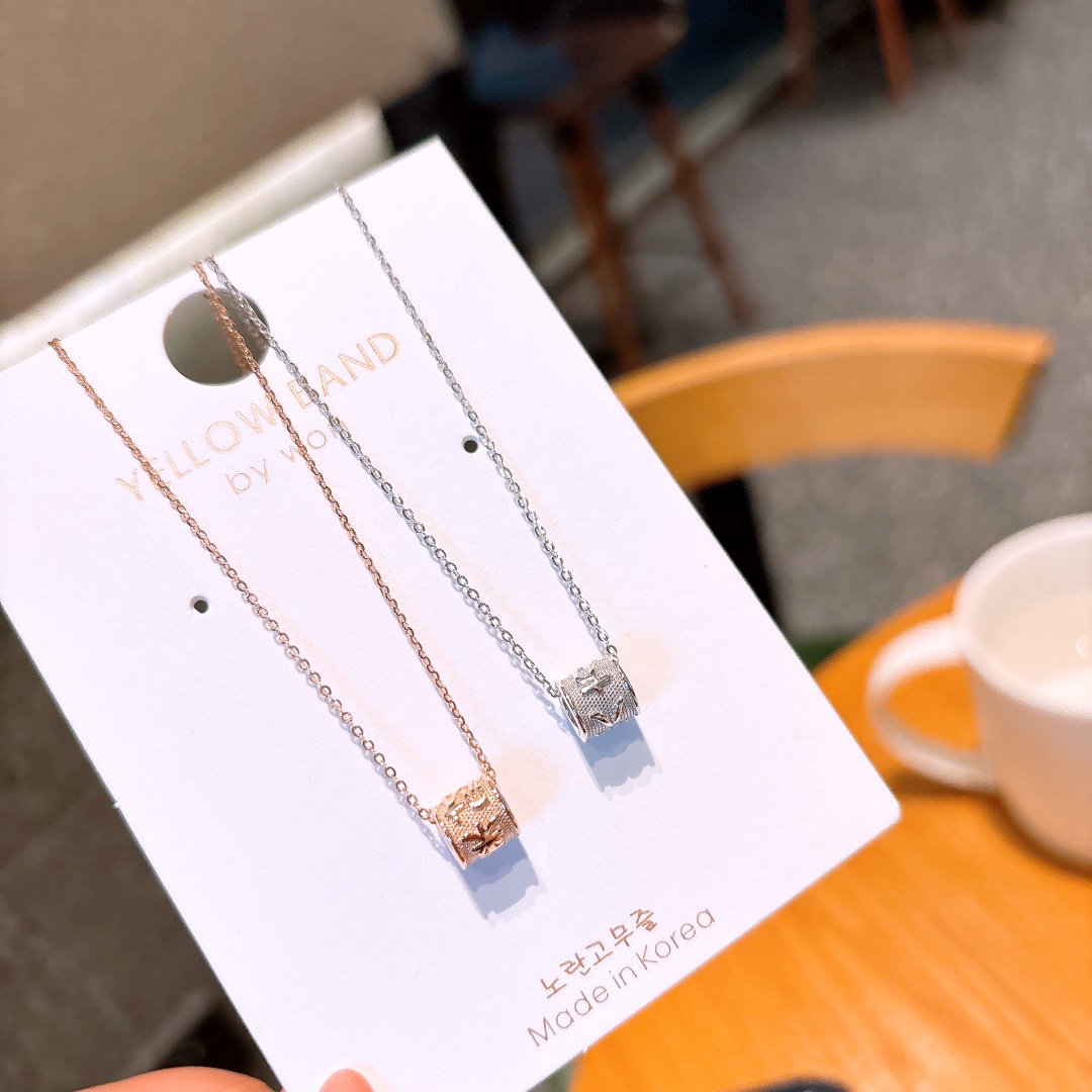 Hypoallergenic Silver Necklace Premium Teacher's Day Gold