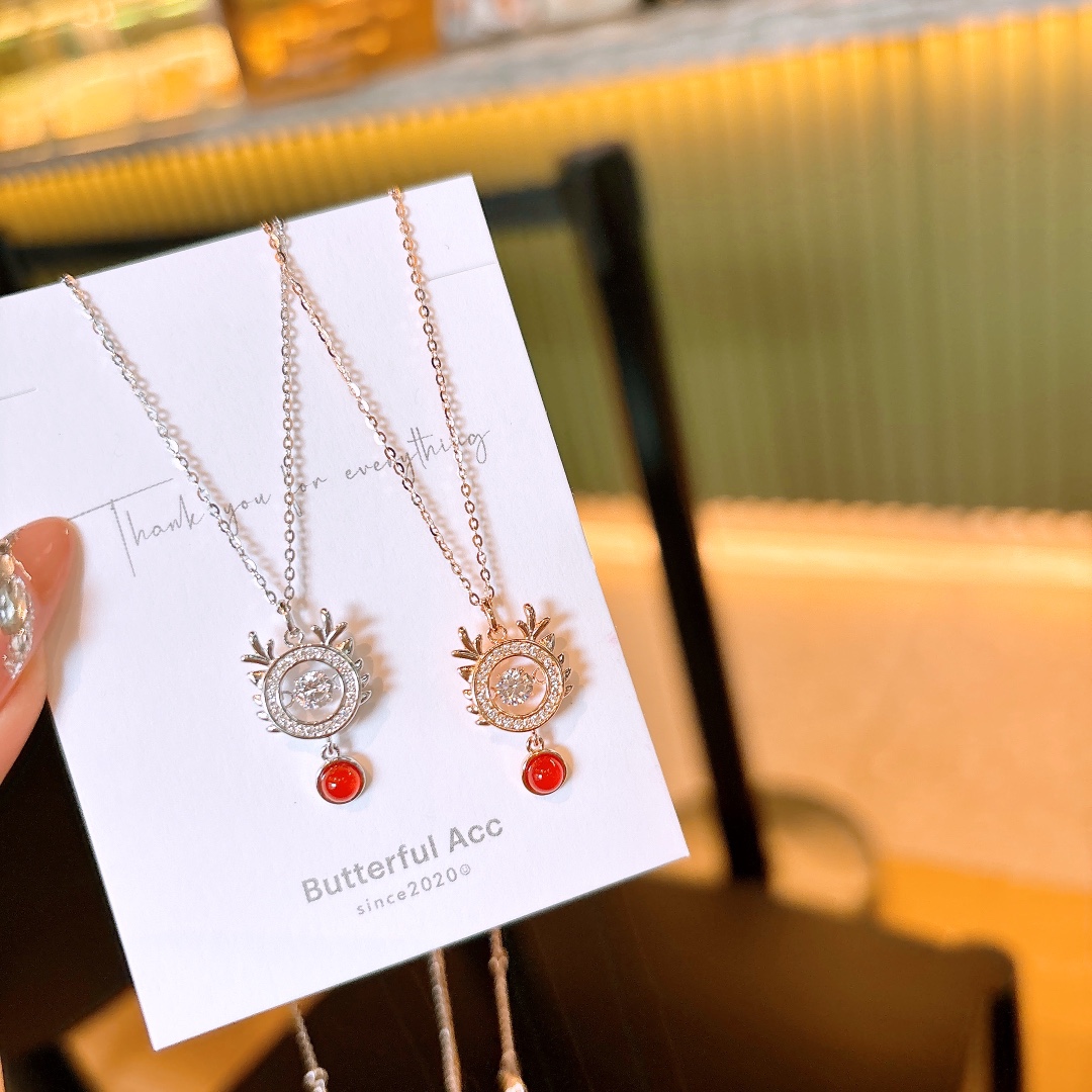 High Polish Silver Necklace Sweet & Cool Valentine's Day Silver