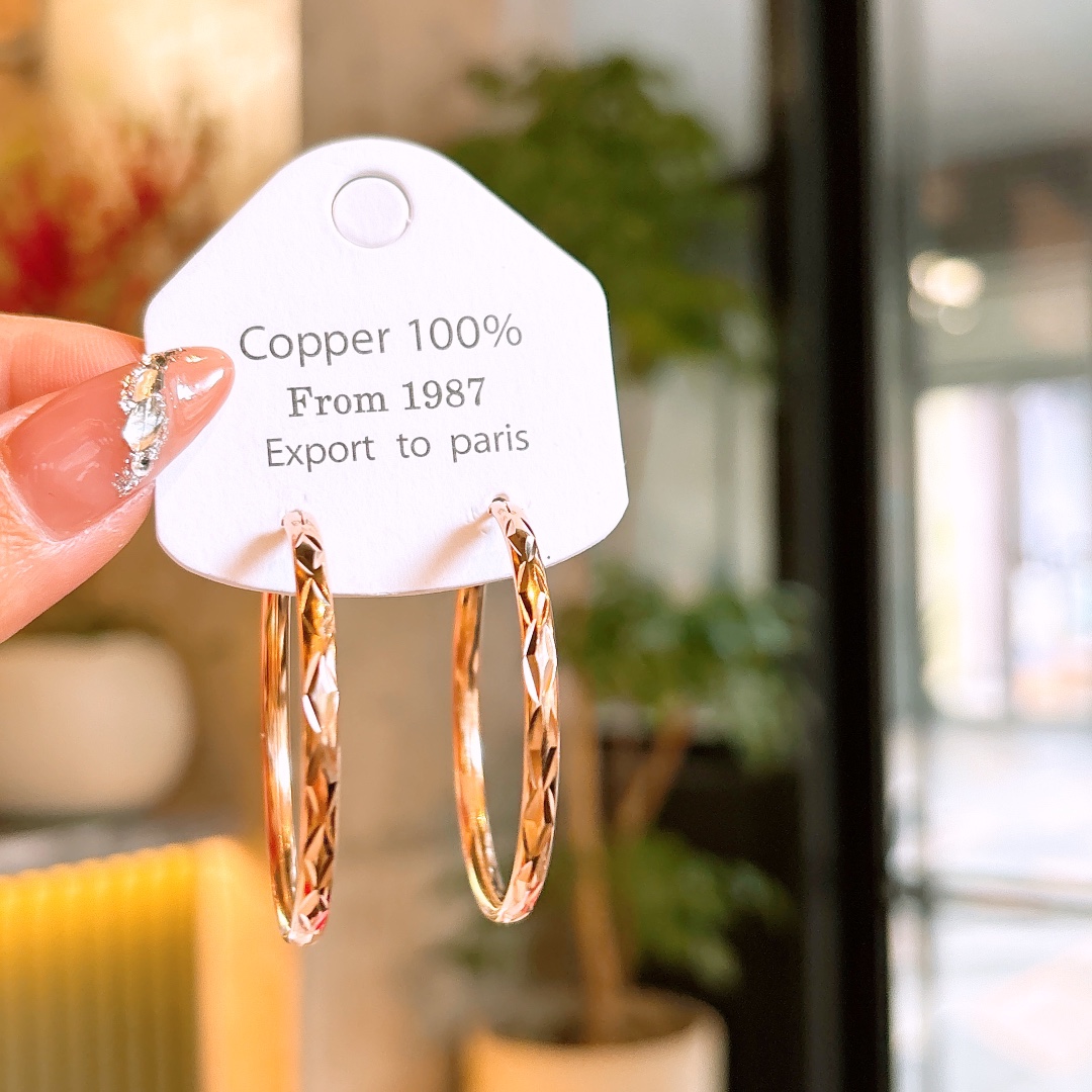 Low Allergy Silver Hoop Earrings Lively Bestie Gift Gold