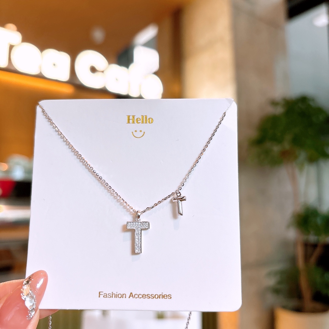 Nickel Free Silver Necklace Minimalist Bestie Gift Gold