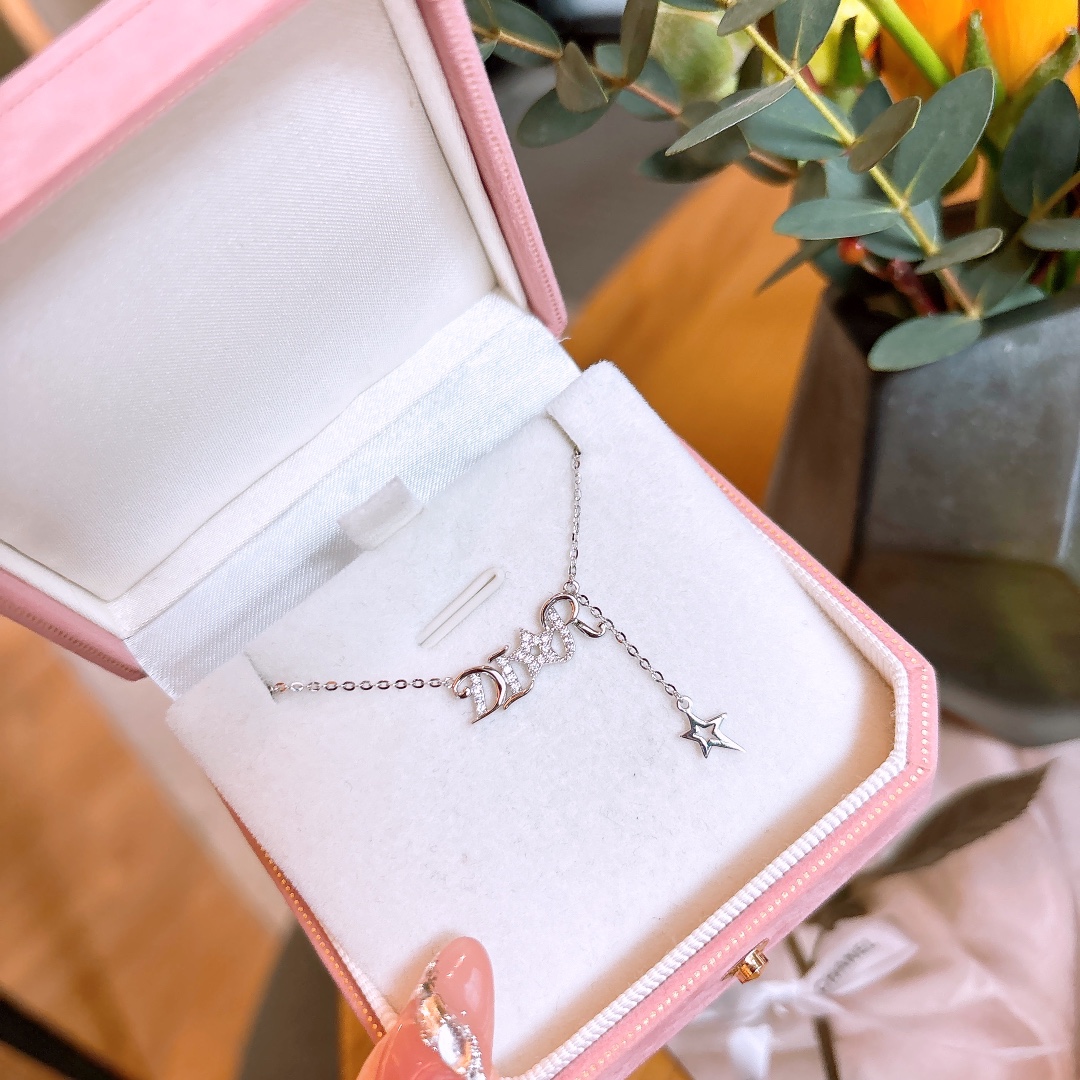 ラグジュアリー純銀ネックレスシルバー 卒業