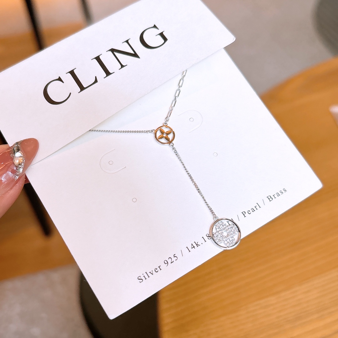 Low Allergy Silver Necklace Gentle Wedding Gold