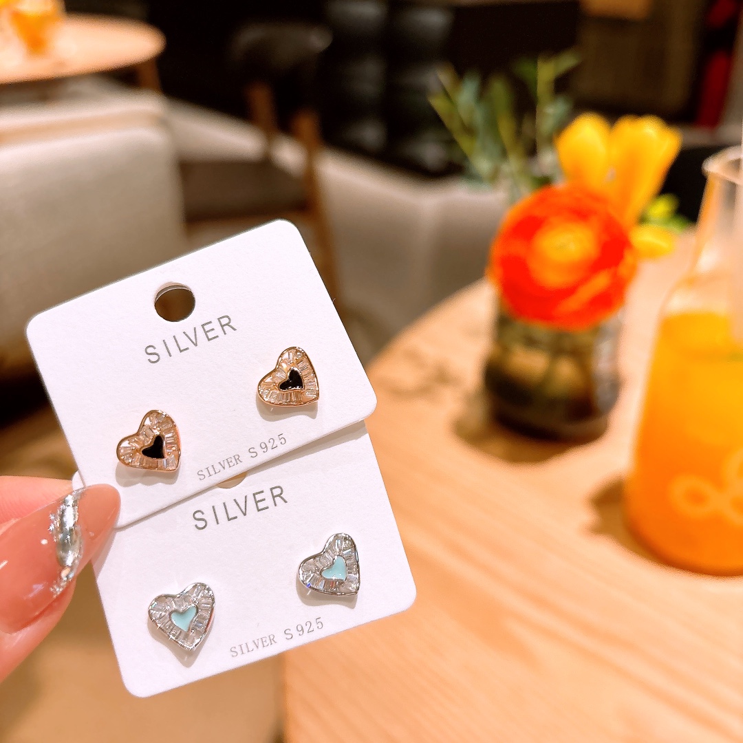 Fine Silver Earrings Chic Bestie Gift Silver