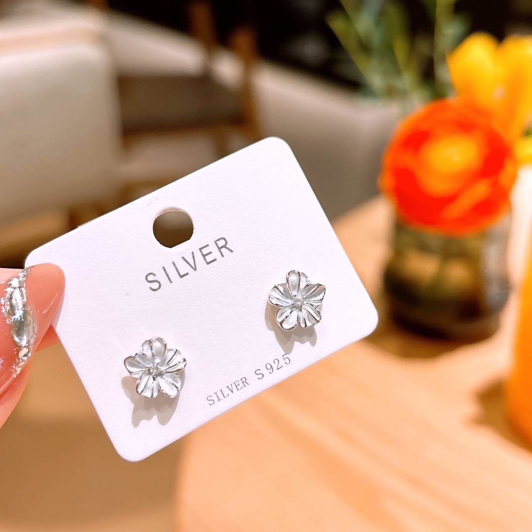 Hypoallergenic Silver Earrings Premium Wedding Gold