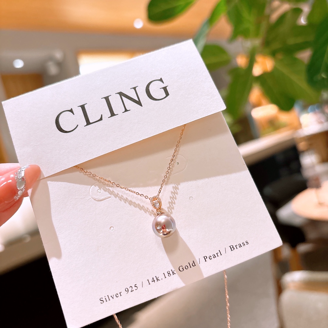 Low Allergy Silver Necklace Minimalist Father's Day Silver