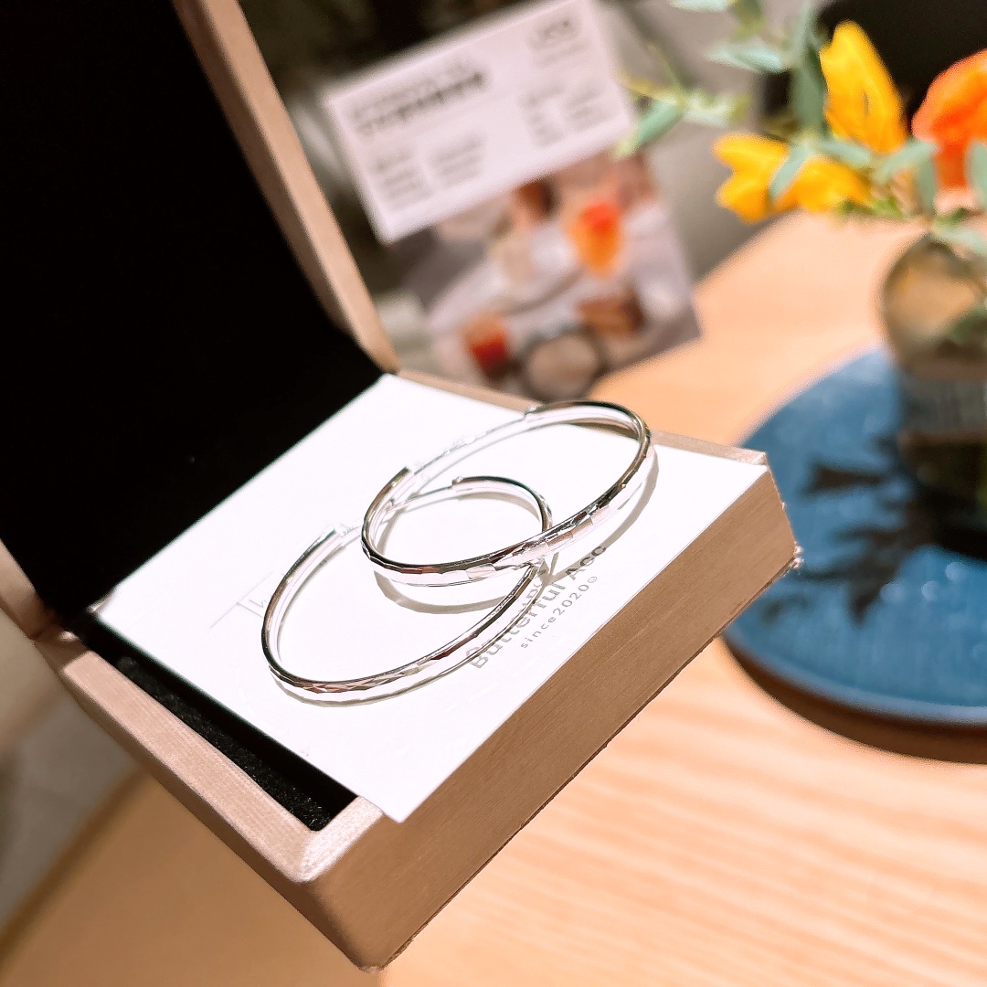 Low Allergy Silver Hoop Earrings Ultra Minimal Mother's Birthday