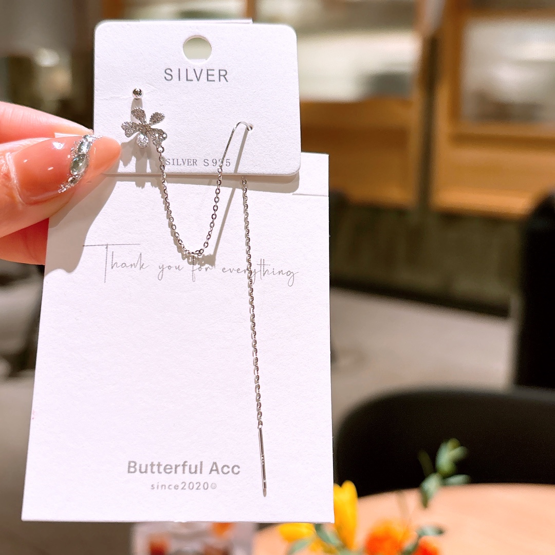 Hypoallergenic Silver Earrings Ethereal Party Gold