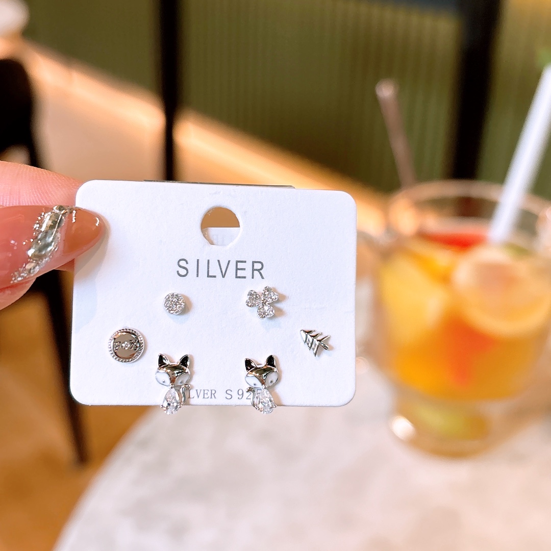 High Polish Silver Earrings Intellectual Bestie Gift Gold